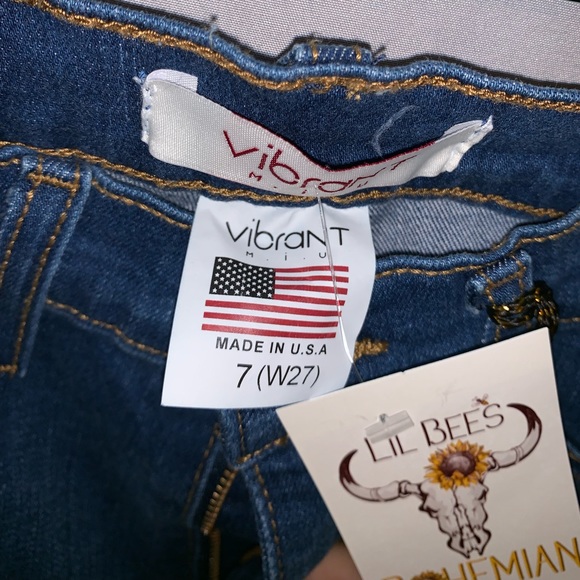 LIL BEES 🐝 BOHEMIAN Flare Jeans! - Picture 2 of 4